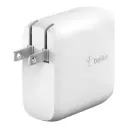 CARGADOR BELKIN WALL CHARGER BOOSTCHARGE USB C 68W GAN WHITE AC405BLK62