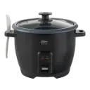 OLLA ARROCERA MULTIUSOS NEGRO RECUBRIMIENTO ANTIADHERENTE BIOCERAMIC TAPA VIDRIO 1.8L CKSTRC1700B 013