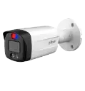 CÁMARA DAHUA TIPO BALA DE 5MP DH-HAC-ME1509THN-A-PV > Máximo 25 fps a 5 MP DISUASIÓN ACTIVA con luz roja y azul, sirena e interfaz de salida de alarma > 120 dB WDR real, NR 3D. > Luz doble inteligente. Protección contra la interferencia de la luz roja y azul. > . Distancia de iluminación > 40 m. > Súper Adaptable. Micrófono incorporado. > Lente fija de 3,6 mm (2,8 mm opcional). > Conmutable entre CVI/CVBS/AHD/TVI. > IP67, 12 V CC.