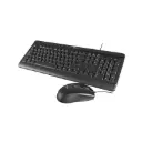 TECLADO Y MOUSE KLIPXTREME KCK 251S ES CON CABLE USB MULT KCK-251S