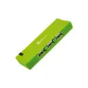 CONCENTRADOR KLIPXTREME HUB USB DE 4 PUERTOS USB 2.0 KUH 400G VERDE HUBUSB-KLX-400A