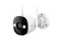 CÁMARA BULLET WIFI 2C DE 3MPX,IP67, FULL COLOR, DETECCION DE HUMANOS, MICROFONO INTEGRADO IPC K3DN 3H0WF