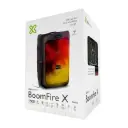 BOCINA KLIP XTREME PORTATIL CON MICROFONO CON CABLE LUCES FLAME LED  