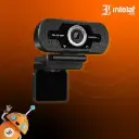 CÁMARA WEBCAM ARGOM RESOLUCIÓN 1080P USB CON MICROFONO A 30FPS COLOR NEGRO FULL HD ARG WC 9140BK WCAM-ARG-9140N