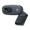 CÁMARA WEBCAM LOGITECH C270 HD RESOLUCIÓN 720P USB MICROFO C270 960 00069 WCAM-LOG-C270