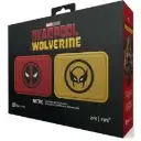 BOCINA KLIP XTREME INALAMBRICA, PORTATIL DISEÑO DEADPOOL WOLVERINE RESISTENTE IPX7 HASTA 20HRS