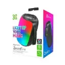 BOCINA KLIP XTREME LUCES LED MANOS LIBRES PARA LLAMADA USB C MICRO SD PEQUEÑA