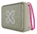 BOCINA KLIP XTREME INALAMBRICA, PORTATIL RESISTENTE AL AGUA IPX7 HASTA 20HRS COLOR BEIGE 