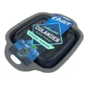 COLADOR OSTER PLEGABLE SILICONA 6.5" BLUE/GREY POLYPROPYLENE OSG BLUEMARINE 130001.01