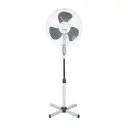 VENTILADOR BELTEK BLANCO Y AZUL 16" PEDESTAL UNIDAD US16058A 
