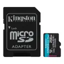 MICRO SD KINGSTON 256GB MICROSDXC CANVAS GO PLUS 170R A2 U3 V30 CARD CH804KNG32