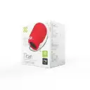 BOCINA KLIP XTREME INALAMBRICA, PORTATIL RESISTENTE AL AGUA IPX7 POTENCIA 12W HASTA 17HRS COLOR ROJO 