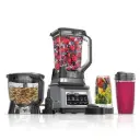 LICUADORA NINJA PLUS KITCHEN 3 VELOCIDADES 1400W BN801 5 FUNCIONES NEGRO 030068