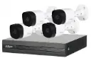 COMBO 4 CÁMARAS 2MPX, 1080P 80M IR METALICAS 500 GB HDD C2X-4MET